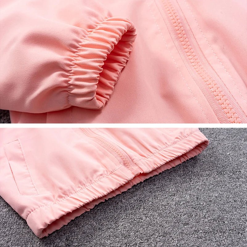 Baby Girls Boys Hooded Jacket Fashion Cartoon Lilo and Stitch Outerwear Tops Children Windbreaker Coat Kids Clothe - silverfoxgoods